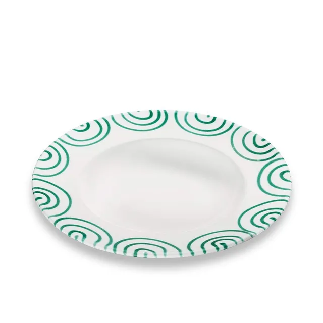 gmundner-keramik-pastateller-gourmet-29-cm-gr-ngeflammt-handgemacht-in-sterreich image 1