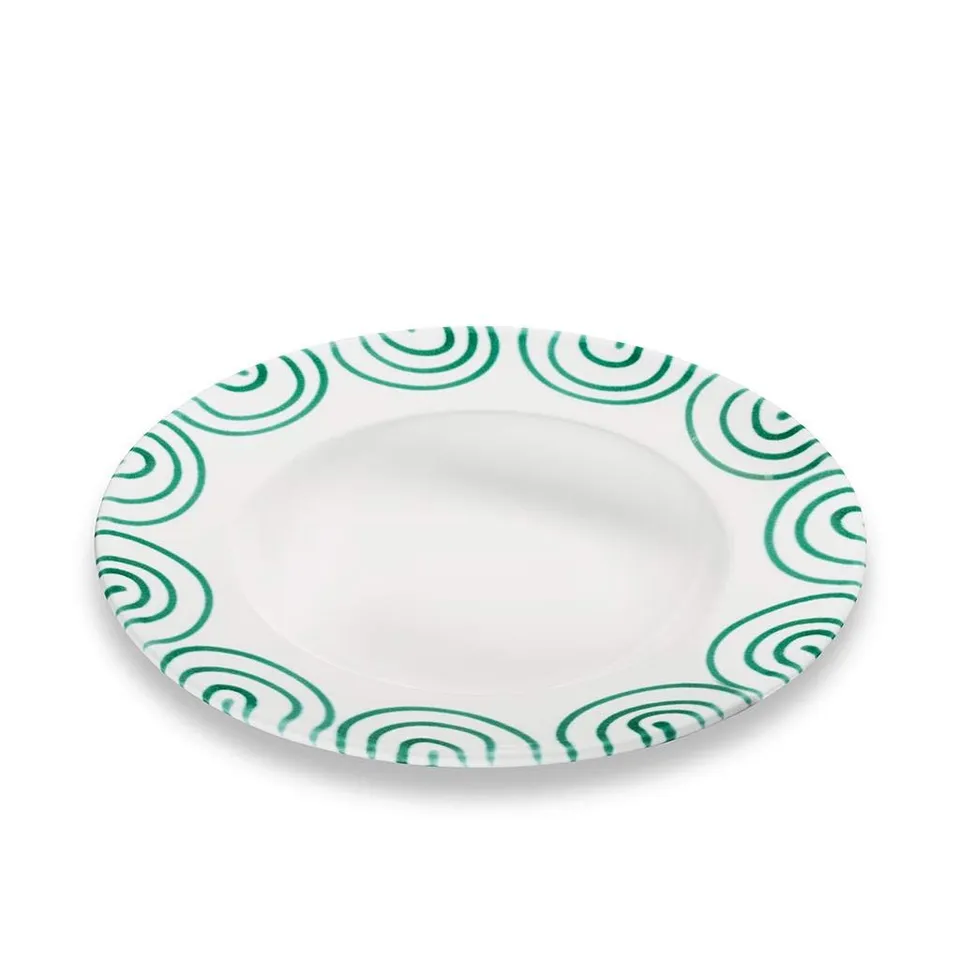 gmundner-keramik-pastateller-gourmet-29-cm-gr-ngeflammt-handgemacht-in-sterreich image 1
