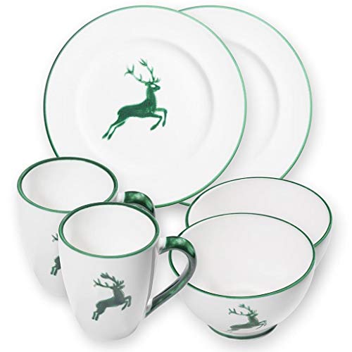 gmundner-keramik-gr-ner-hirsch-h-ttenfr-hst-ck-gourmet-geschirrset-6-teilig-f-r- image 2