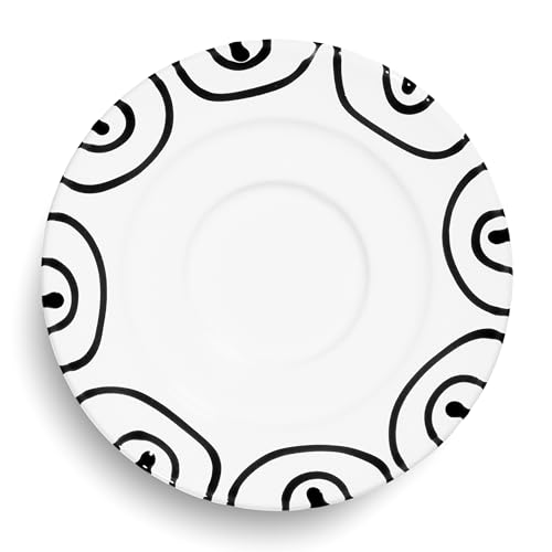 gmundner-keramik-schwarzgeflammt-unterteller-kaffee-gourmet-16-cm-93-handgemacht image 4