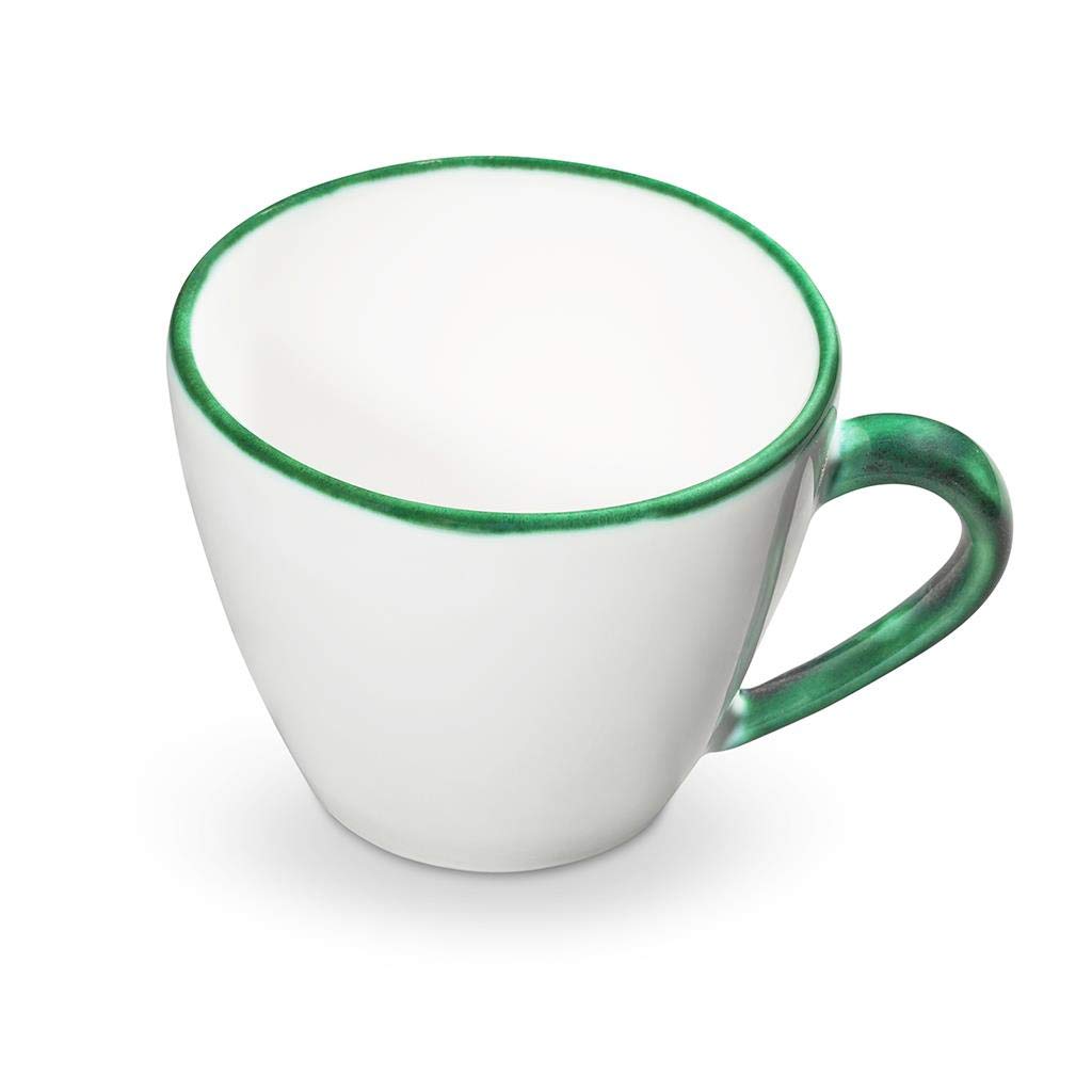 gmundner-keramik-cappuccino-tasse-gourmet-0-16-liter-gr-ner-rand image 1