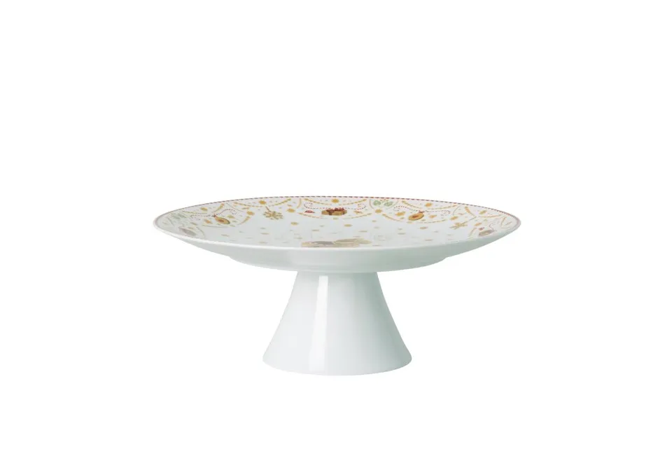 hutschenreuther-weihnachten-christmas-love-tortenplatte-auf-fu-gro-28-cm-porzell image 1