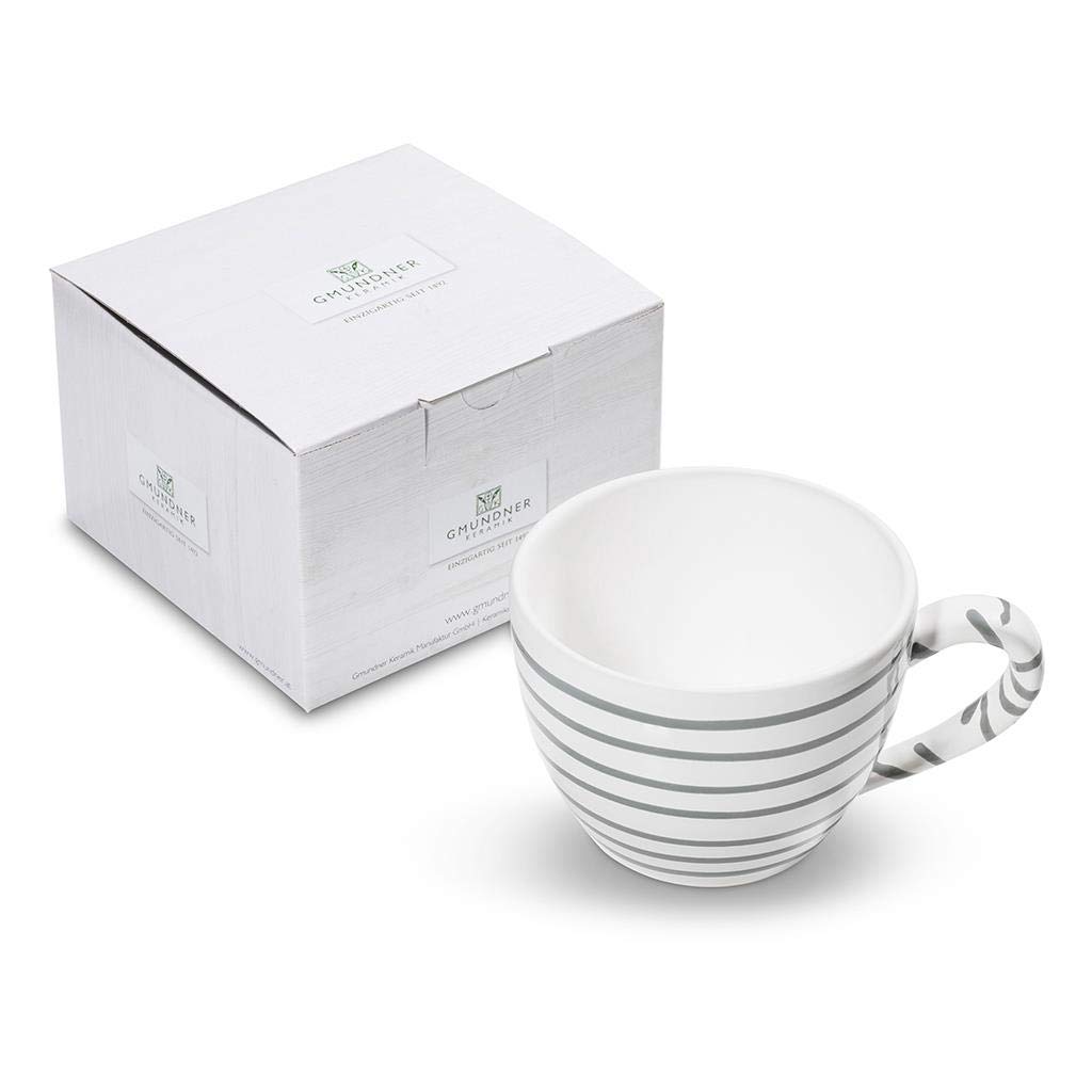 gmundner-keramik-teetasse-maxima-0-4-liter-graugeflammt-handgemacht-in-sterreich image 1