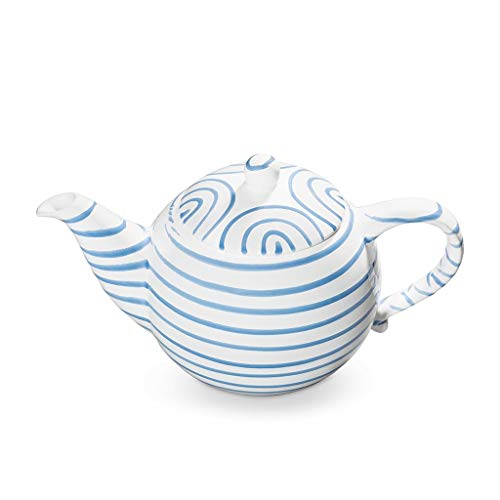 gmundner-keramik-teekanne-glatt-1-5-liter-blaugeflammt image 4
