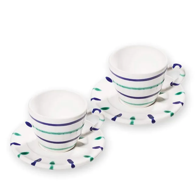 gmundner-keramik-espresso-f-r-2-gourmet-geschirrset-traunsee image 1