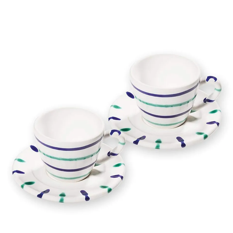 gmundner-keramik-espresso-f-r-2-gourmet-geschirrset-traunsee image 1