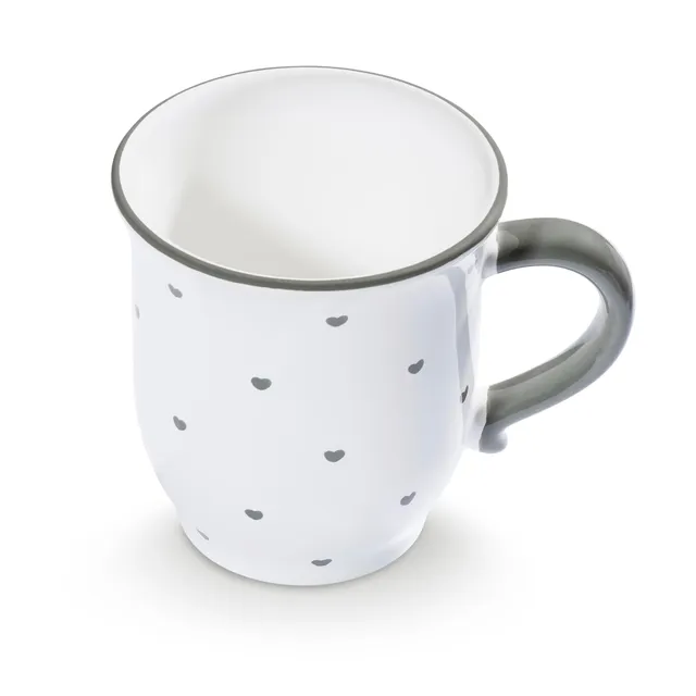gmundner-keramik-herzerl-grau-schokotasse-0-3-liter image 1