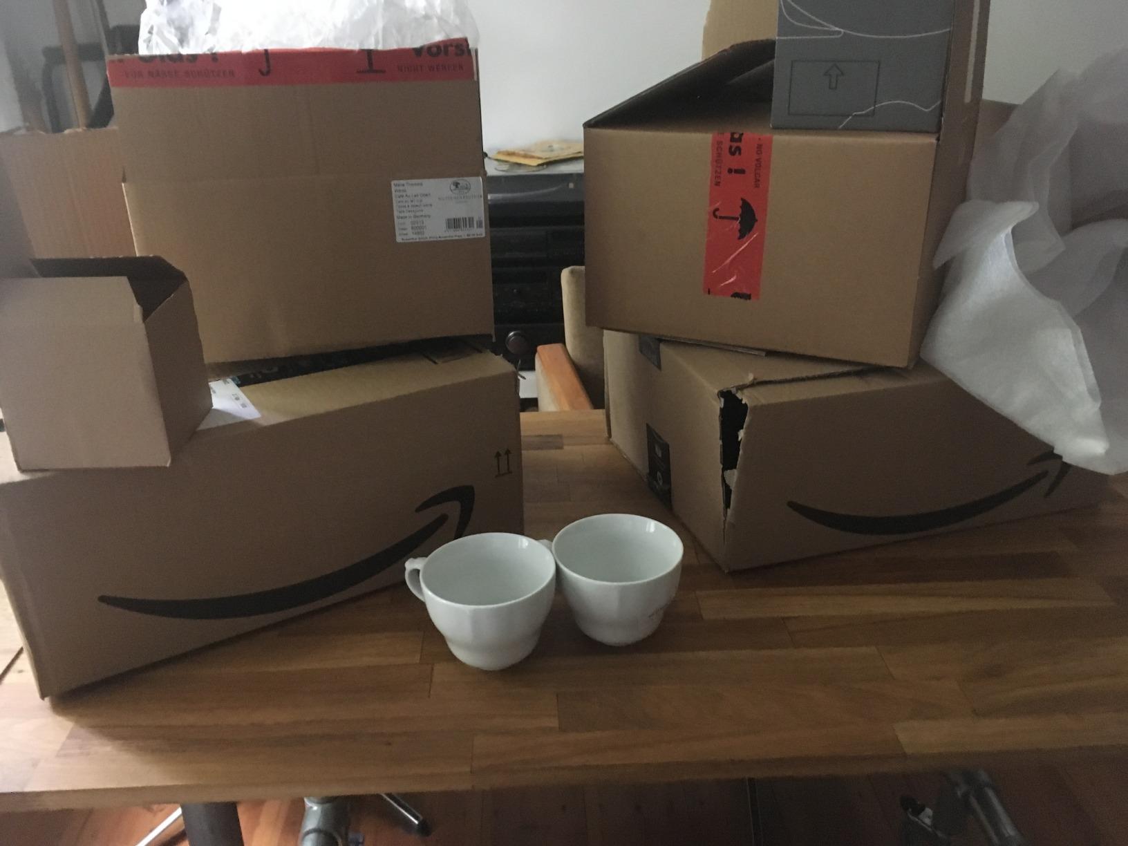 Perfekt für großen Milchkaffee