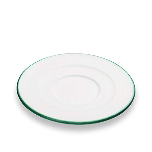 gmundner-keramik-unterteller-cappuccino-gourmet-14-cm-gr-ner-rand image 3
