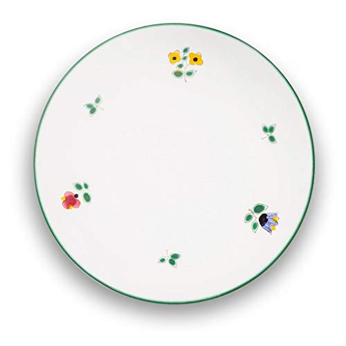 gmundner-keramik-unterteller-kaffee-cup-15-cm-streublume-handgemacht image 4