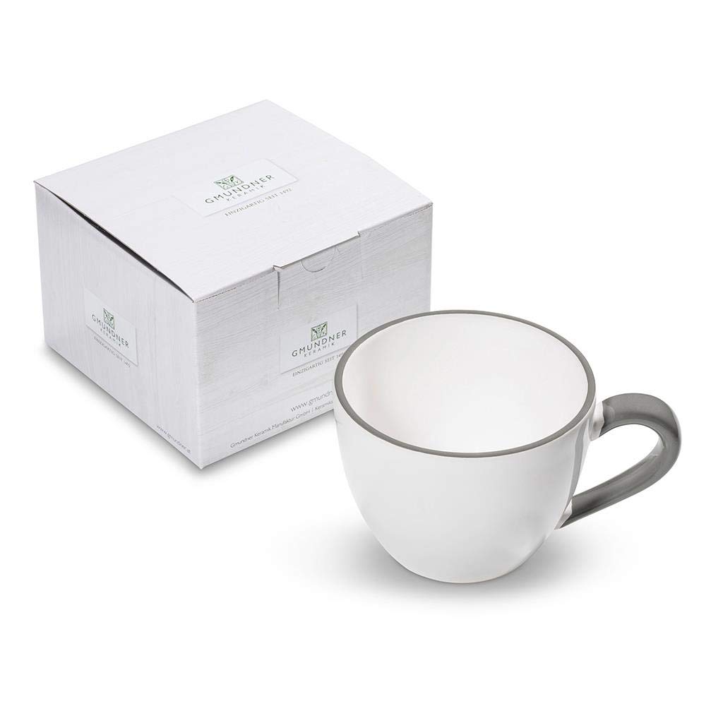 gmundner-keramik-teetasse-maxima-0-4-liter-grauer-rand-handgemacht-in-sterreich image 1