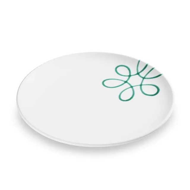 gmundner-keramik-speiseteller-cup-25-cm-pur-geflammt-gr-n image 1