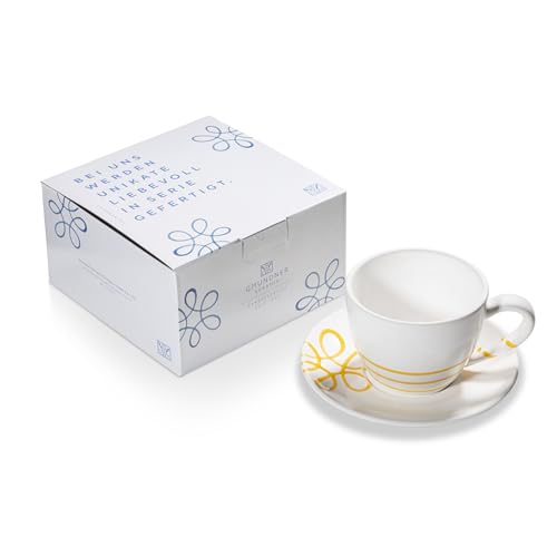 gmundner-keramik-pur-geflammt-gelb-teetasse-maxima-mit-unterteller-handgemacht-i image 4