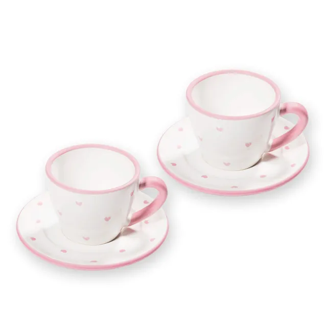 gmundner-keramik-herzerl-rosa-espresso-f-r-2-gourmet-set-2-x-0-06-l-tassen-unter image 1