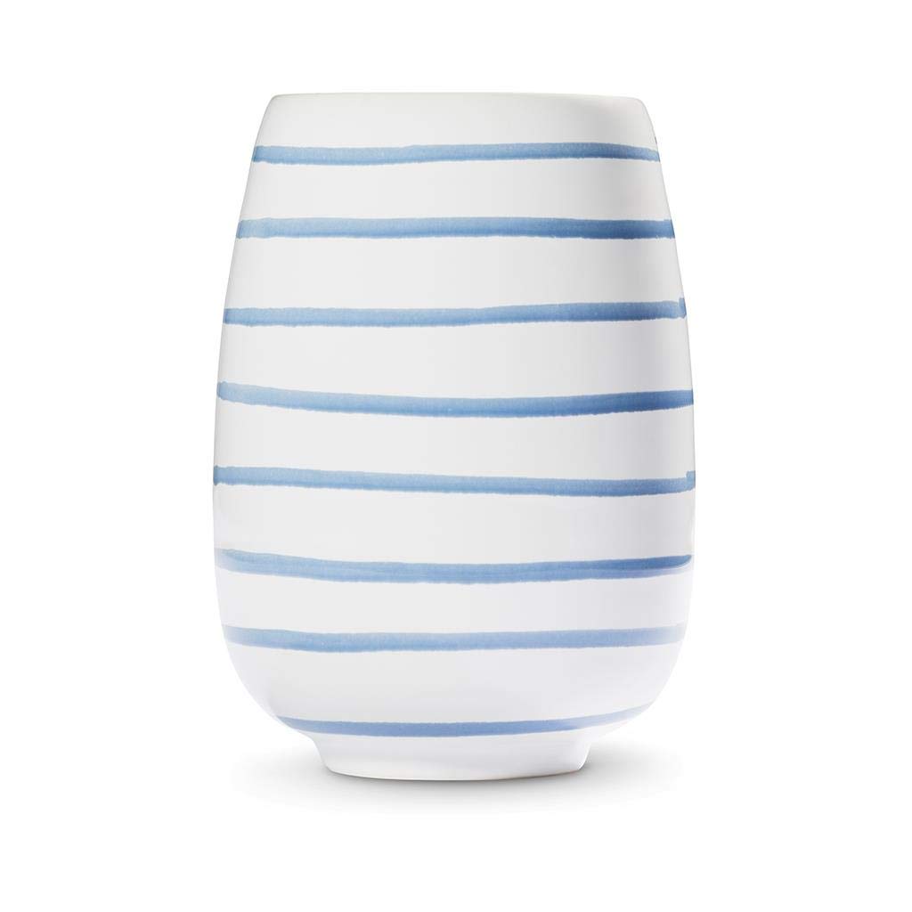 gmundner-keramik-blaugeflammt-vase-11-cm image 2