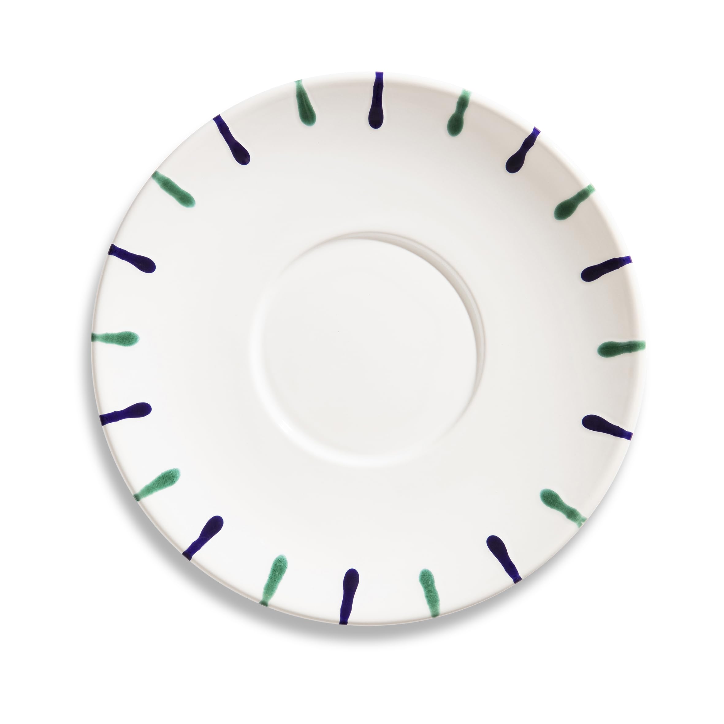 gmundner-keramik-traunsee-unterteller-teetasse-maxima-18-cm image 2