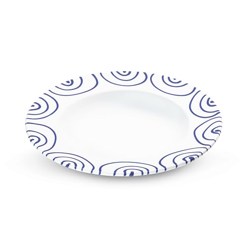 gmundner-keramik-dunkelblaugeflammt-suppenteller-gourmet-24-cm image 4