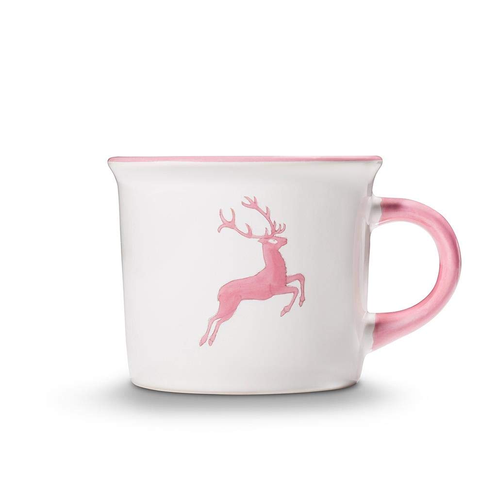 gmundner-keramik-kaffeeh3c4ferl-glatt-0-24-l-rosa-hirsch-3cb7-tasse-handgemacht- image 3