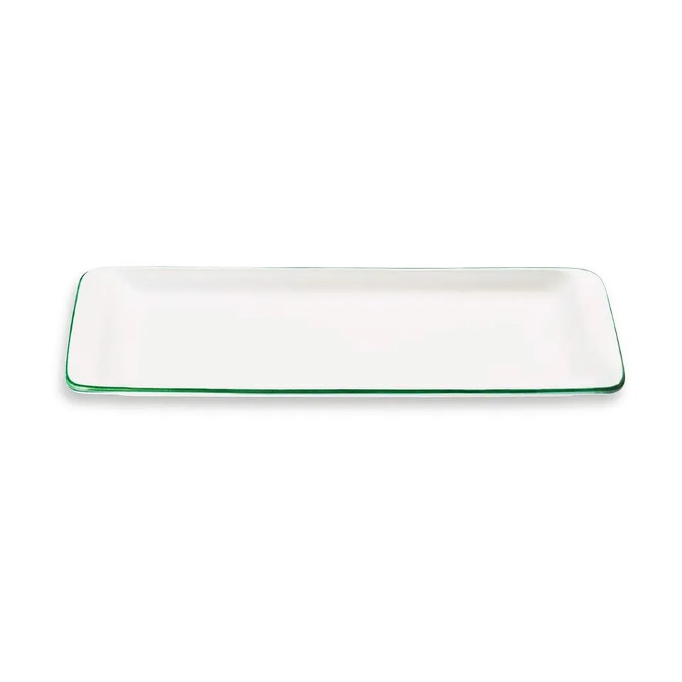 gmundner-keramik-gr-ner-rand-stollenplatte-42-x-16-cm-handgemacht-in-sterreich image 1