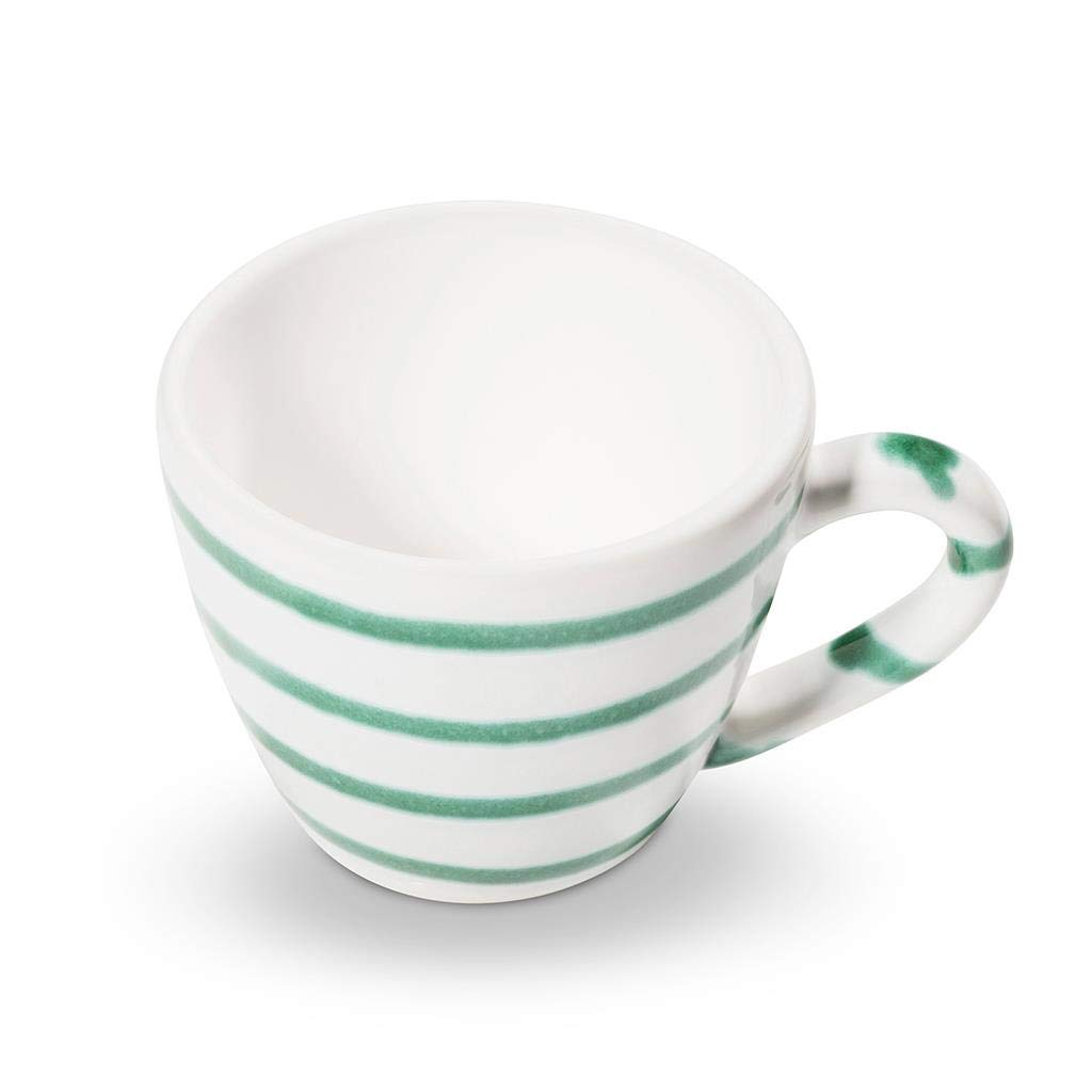 gmundner-keramik-espressotasse-gourmet-0-06-liter-gr-ngeflammt image 1