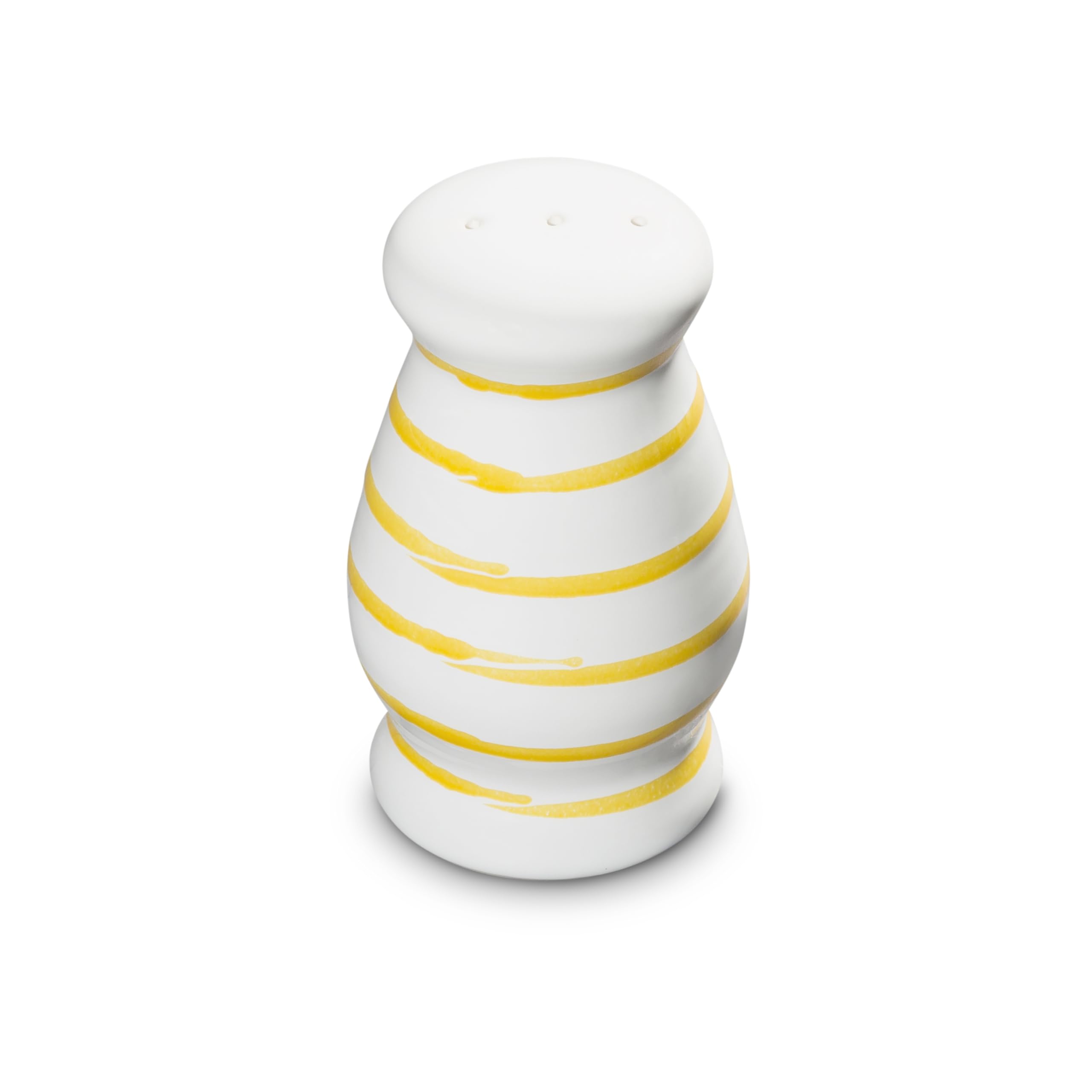 gmundner-keramik-pfefferstreuer-bauchig-5-3-cm-gelbgeflammt image 1