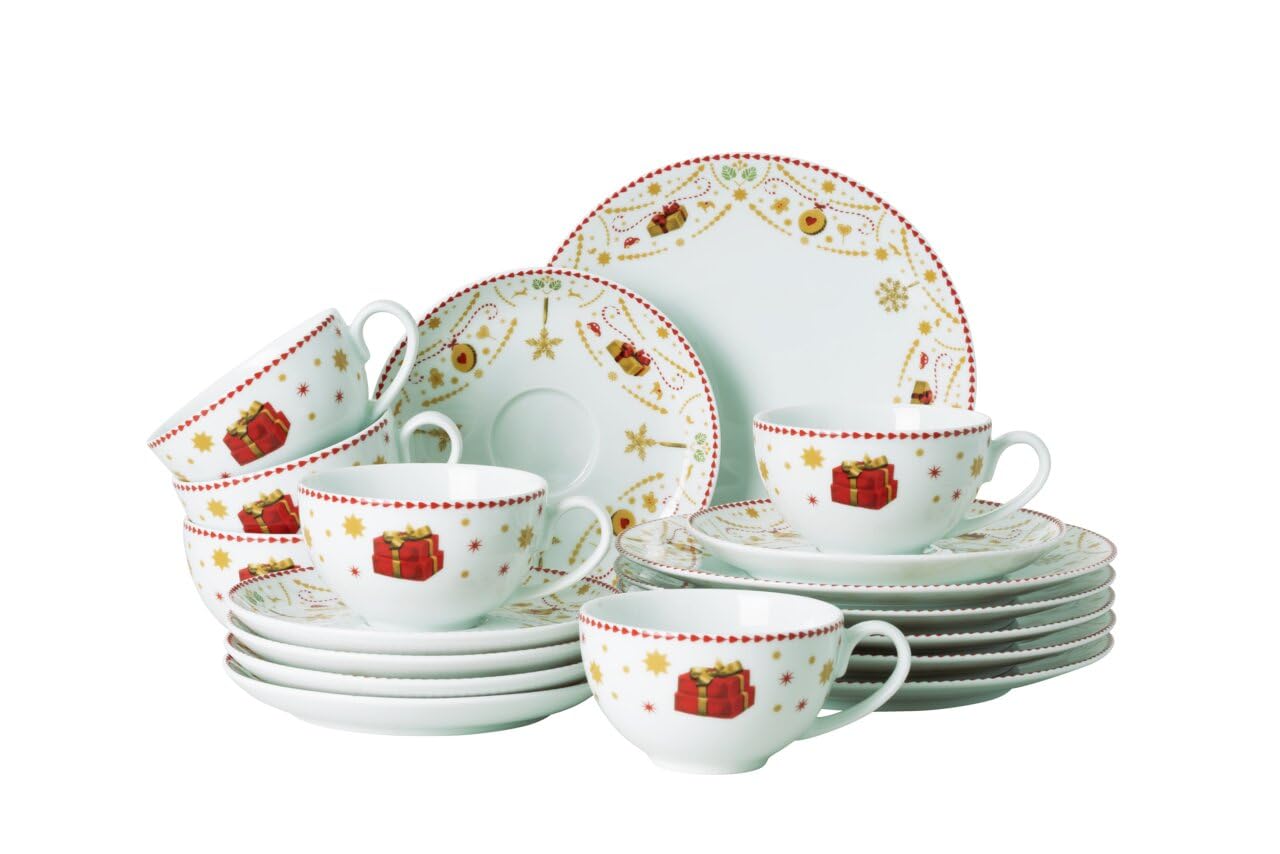 hutschenreuther-christmas-love-kaffeeset-18-teilig-kombi-porzellan-rot image 1