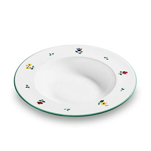 gmundner-keramik-suppenteller-gourmet-24-cm-streublume image 4