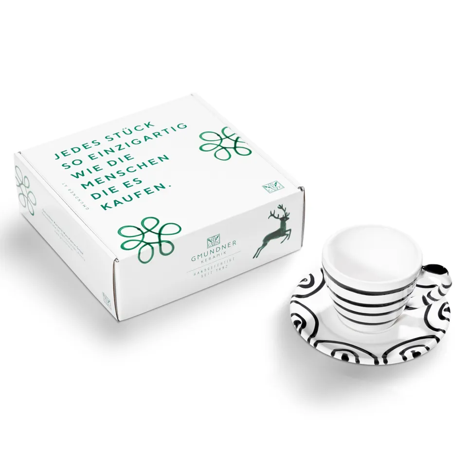 gmundner-keramik-espresso-for-you-gourmet-geschirrset-schwarzgeflammt-espressota image 1