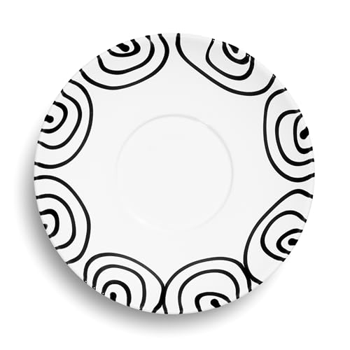 gmundner-keramik-schwarzgeflammt-unterteller-teetasse-maxima-18-cm-93-handgemach image 4