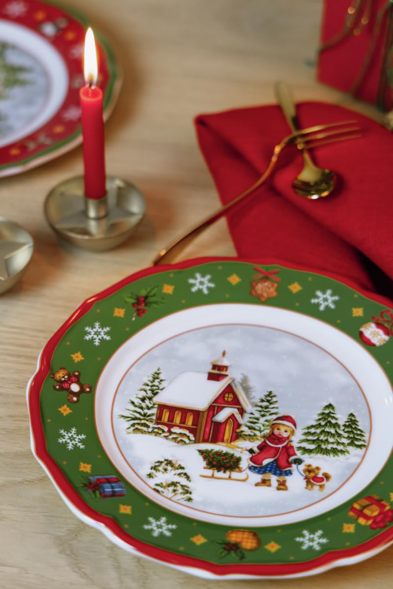 hutschenreuther-happy-wintertime-teller-flach-22-cm image 2