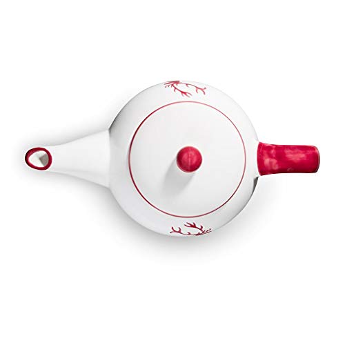 gmundner-keramik-teekanne-glatt-1-5-liter-bordeauxroter-hirsch image 6