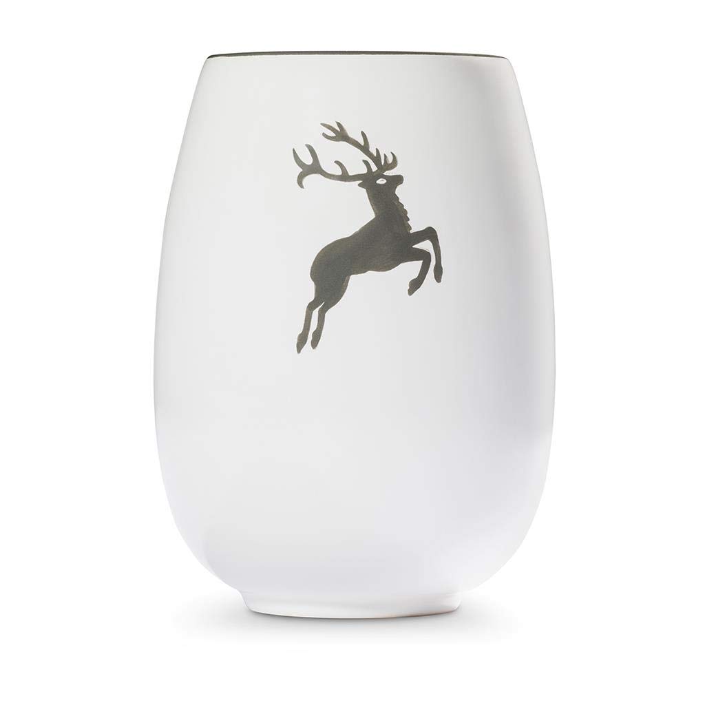 gmundner-keramik-vase-15-cm-grauer-hirsch-3cb7-keramikvase-handgemacht-in-36ster image 2