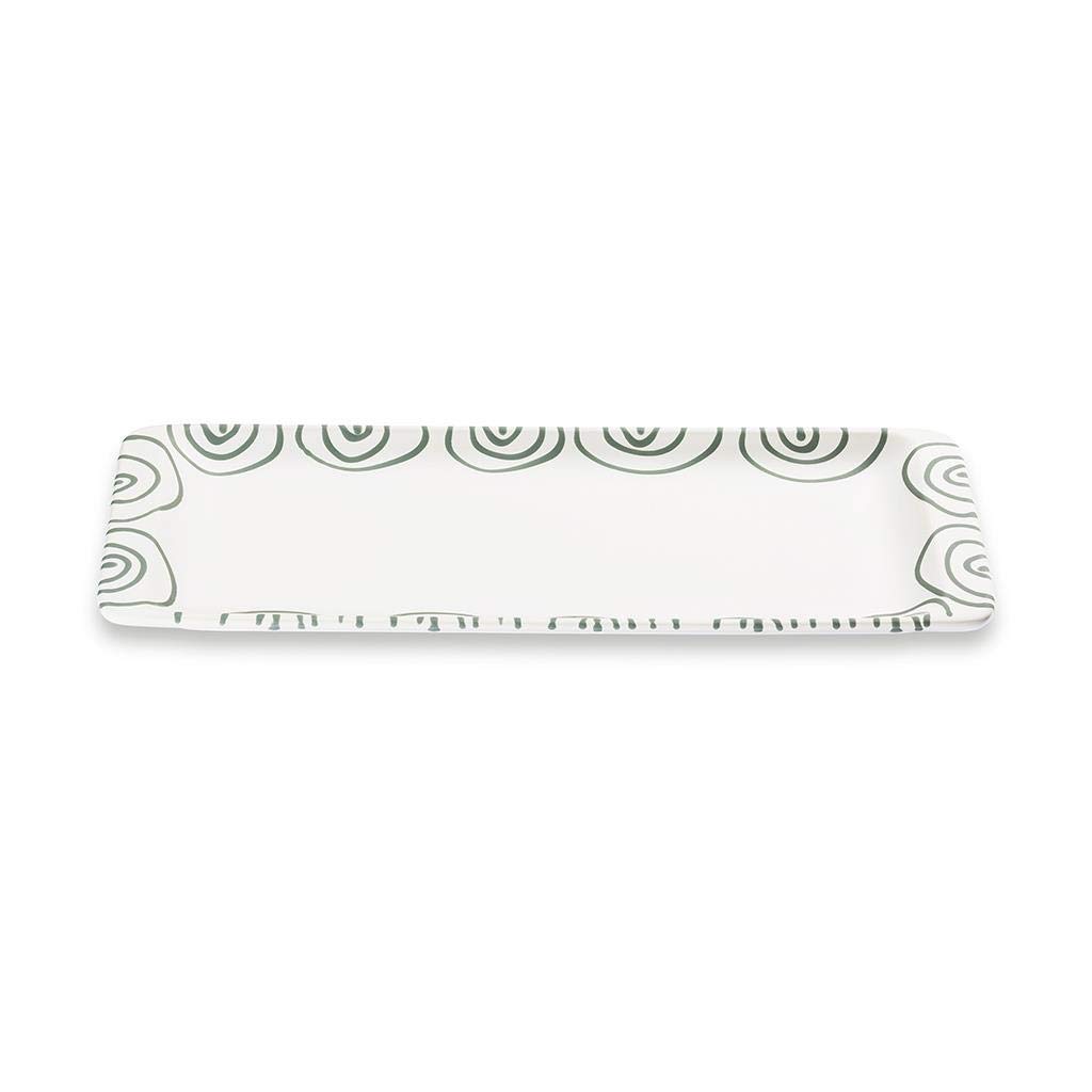 gmundner-keramik-stollenplatte-42-x-16-cm-graugeflammt-handgemacht-in-sterreich image 1