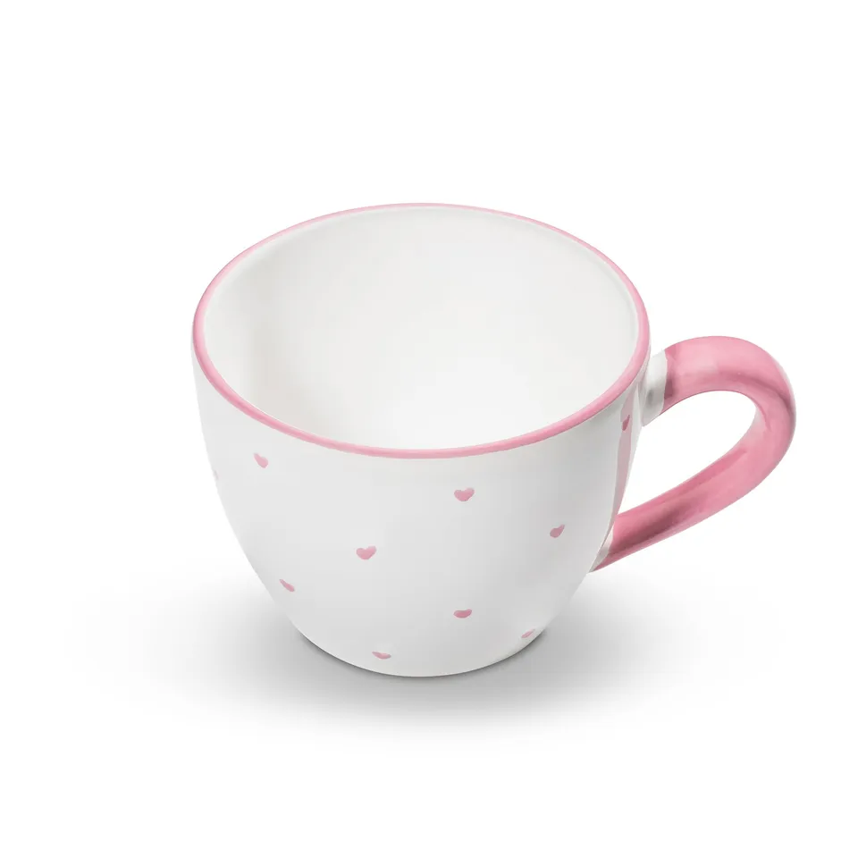 gmundner-keramik-teetasse-maxima-herzerl-rosa-0-4-liter-handgemacht-in-sterreich image 1
