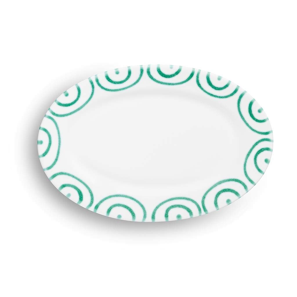 gmundner-keramik-platte-oval-21-x-14-cm-gr-ngeflammt-handgemacht-in-sterreich image 2