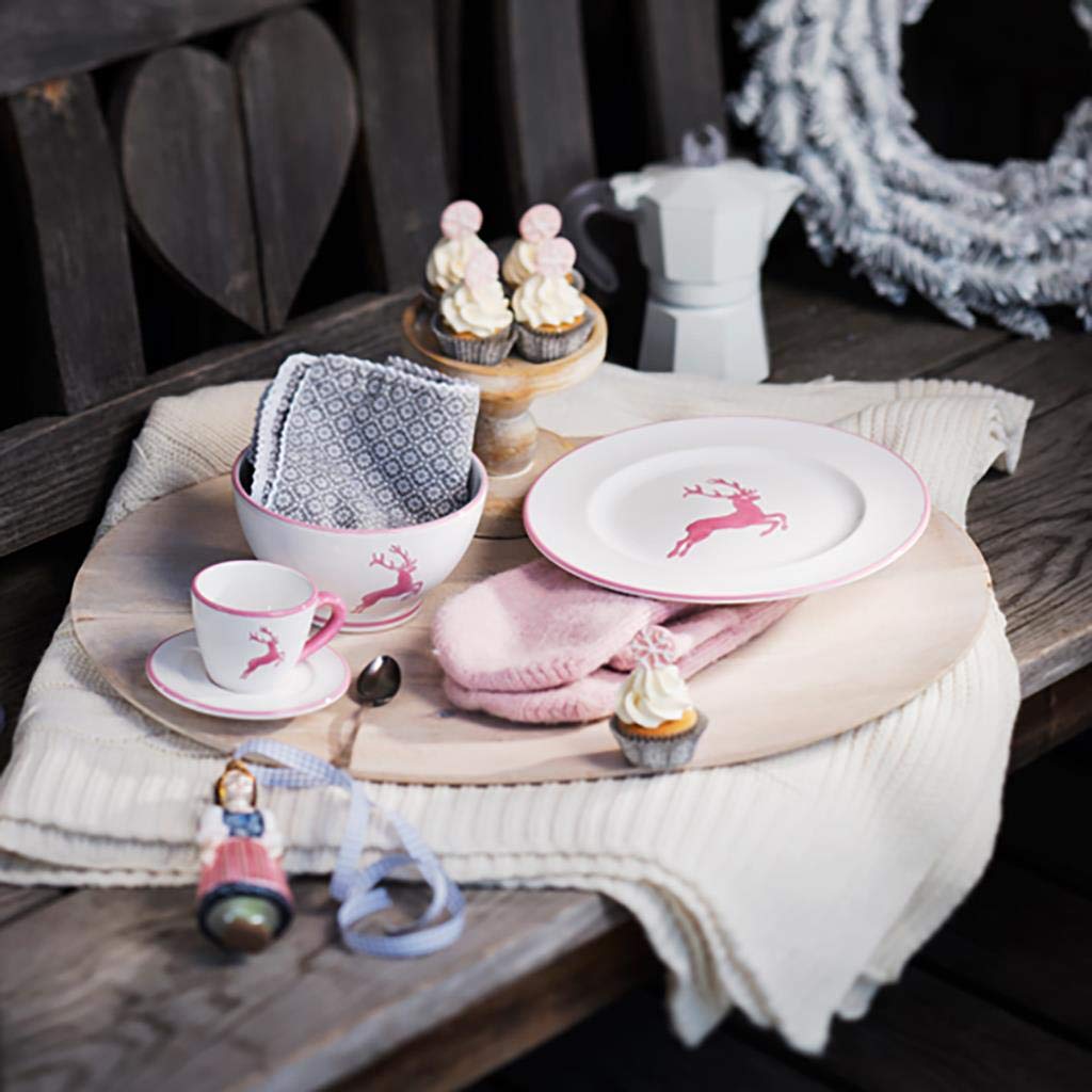 gmundner-keramik-espresso-for-you-gourmet-geschirrset-rosa-hirsch-handgemacht-in image 6