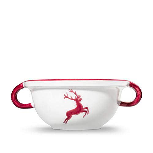 gmundner-keramik-weitling-0-6-liter-bordeauxroter-hirsch-handgemachte-keramik-au image 5