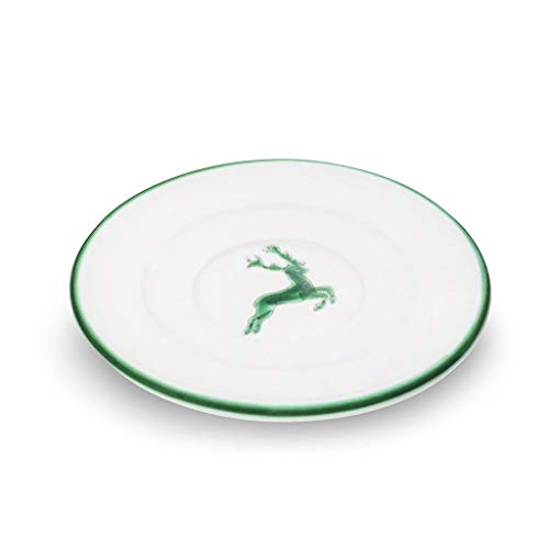 gmundner-keramik-unterteller-espresso-gourmet-11-cm-gr-ner-hirsch image 3