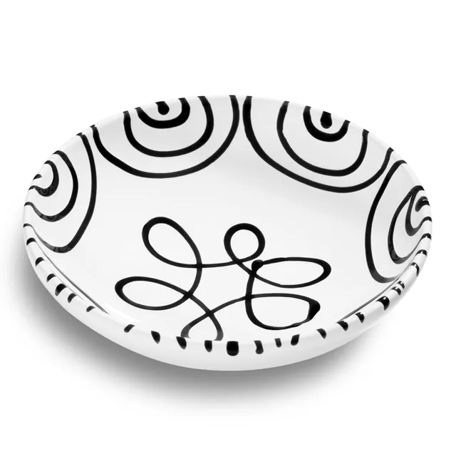 gmundner-keramik-schwarzgeflammt-schale-17-cm image 1