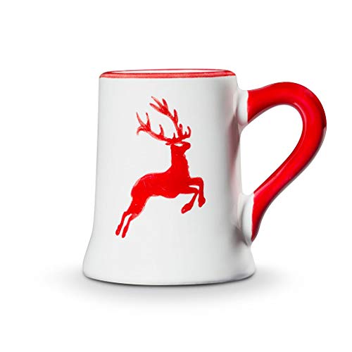 gmundner-keramik-stamperl-krug-0-03-liter-rubinroter-hirsch-handgemacht-in-sterr image 5