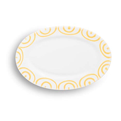 gmundner-keramik-platte-oval-gourmet-gelbgeflammt-21-x-14-cm-handgemacht-in-ster image 4