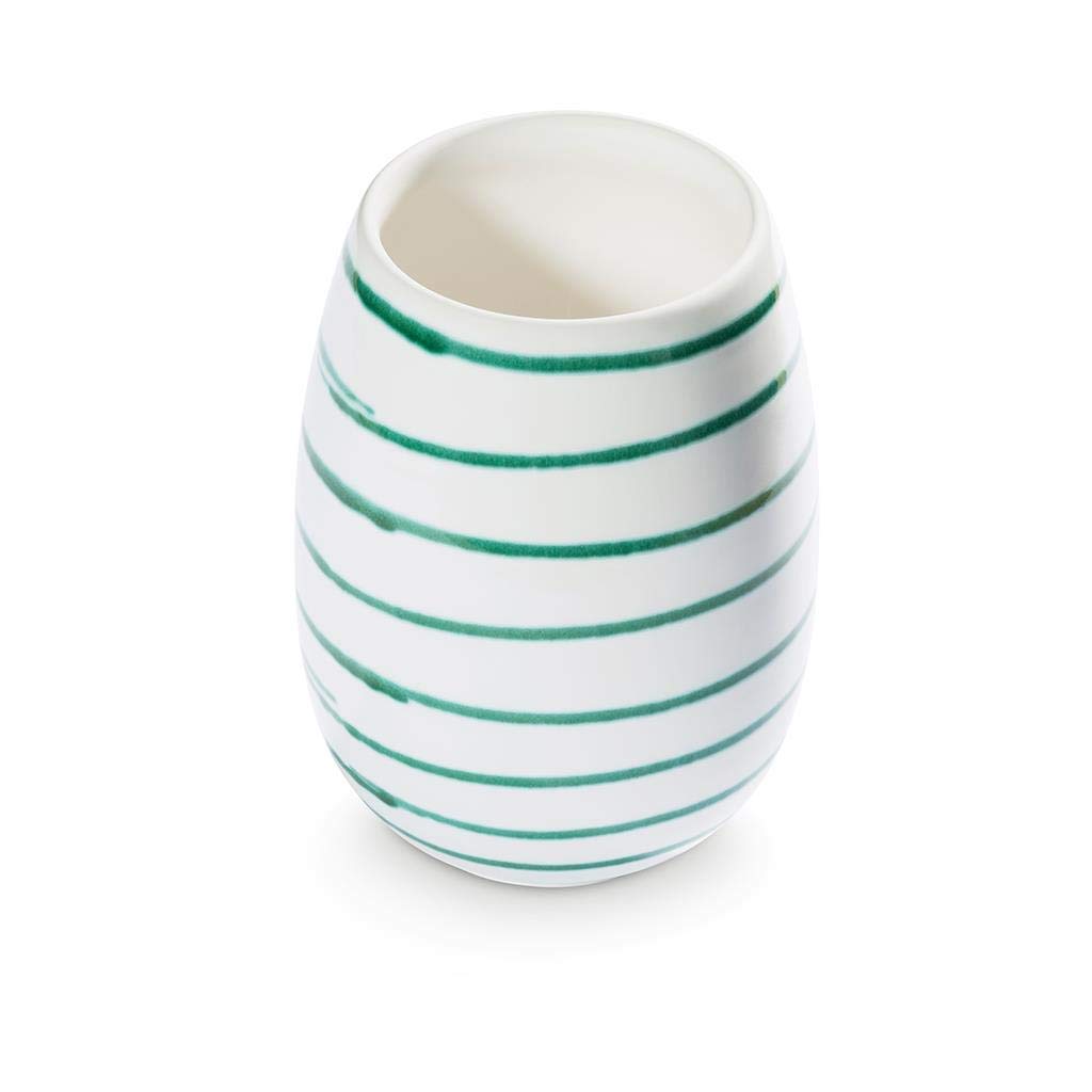 gmundner-keramik-vase-15-cm-gr-ngeflammt image 1