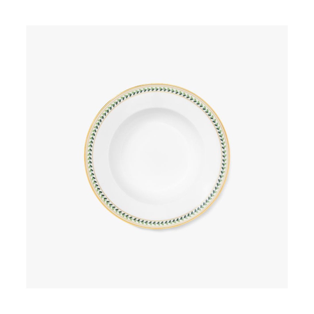 augarten-suppenteller-schubert-25-cm-myrtenbl-ttchen-dekor image 1