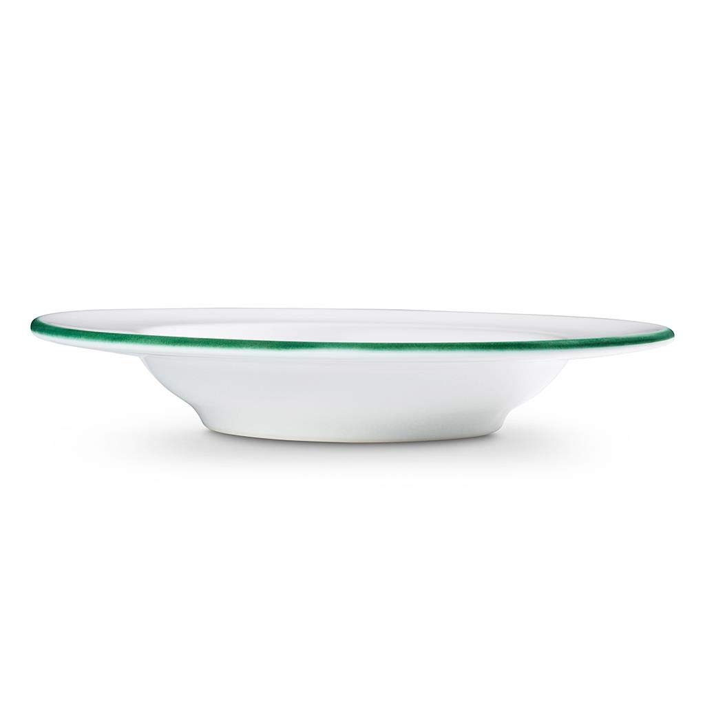 gmundner-keramik-suppenteller-gourmet-24-cm-dekor-gr-ner-rand-handgemacht-in-ste image 3