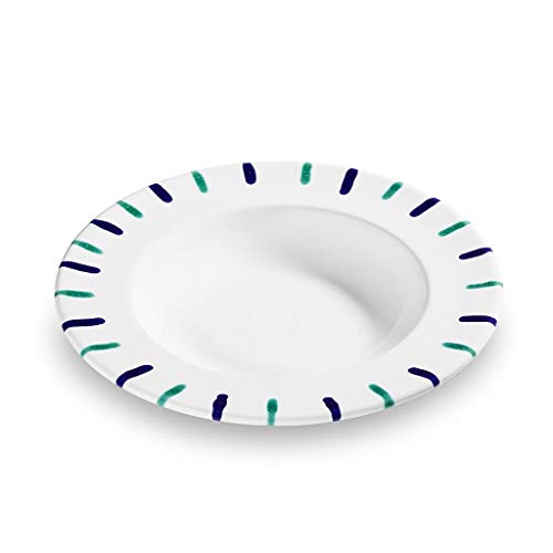 gmundner-keramik-suppenteller-gourmet-24-cm-traunsee-2-geschirr-handgemacht-in-d image 6