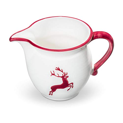 gmundner-keramik-milchgie-er-glatt-0-5-liter-bordeauxroter-hirsch image 8