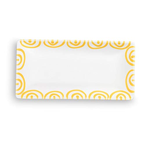 gmundner-keramik-snackschale-gelbgeflammt-22-x-11-cm-handgemacht-in-sterreich image 4