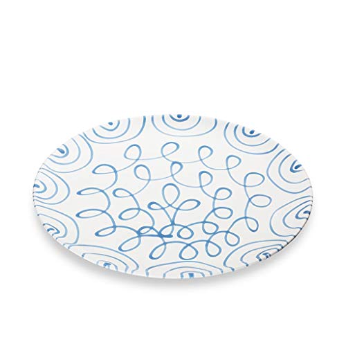 gmundner-keramik-platzteller-32-cm-blaugeflammt image 7