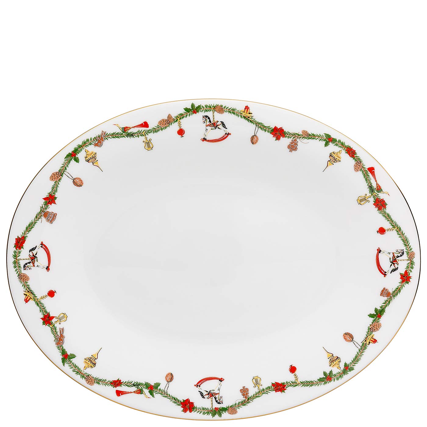 hutschenreuther-nora-christmas-platte-36-cm-bone-china image 1