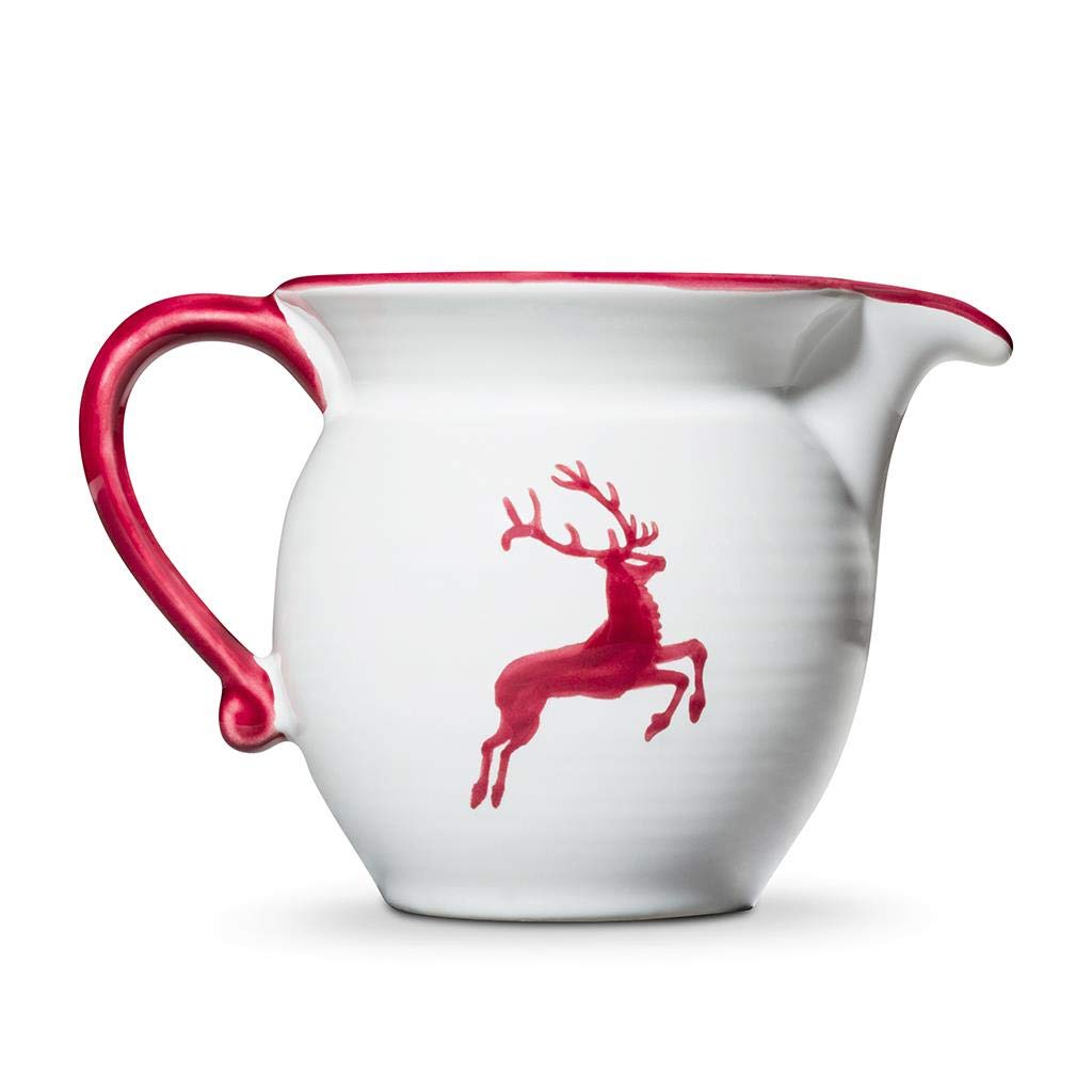 gmundner-keramik-milchgie-er-glatt-0-5-liter-bordeauxroter-hirsch image 4